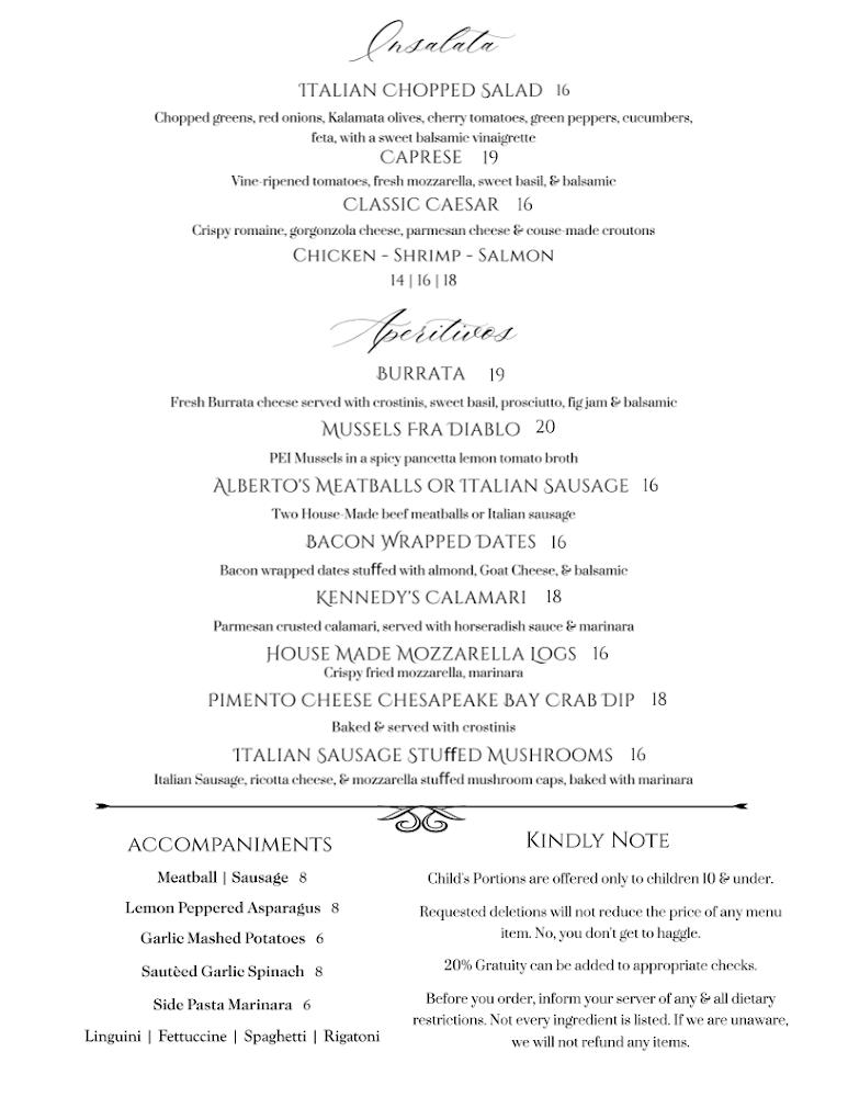 Amore Fine Italian Ristorante SPAGHETTI & MeatballS OR ITALIAN SAUSAGE